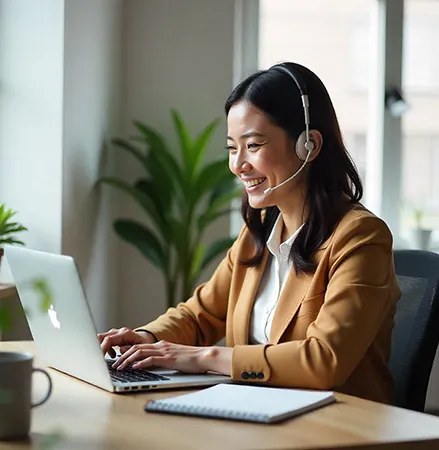 virtual call center agent